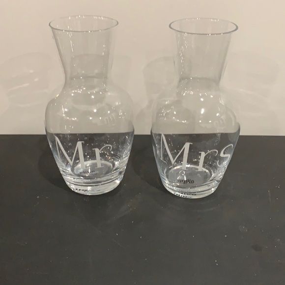 Other - New Mr & Mrs vases/glasses multi purpose